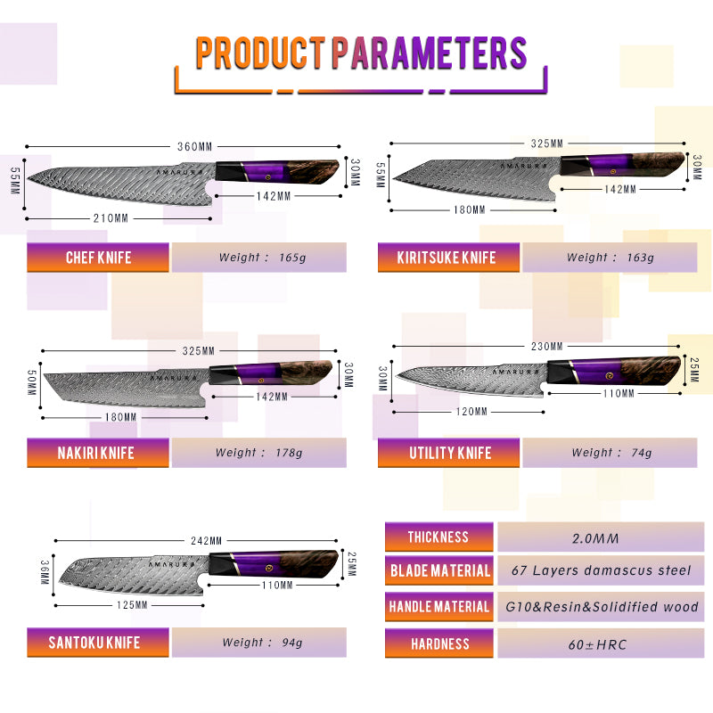 Amaterasu Gyuto/Chef Murasaki